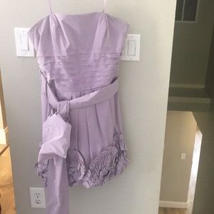 BCBG Lavender Party Dress